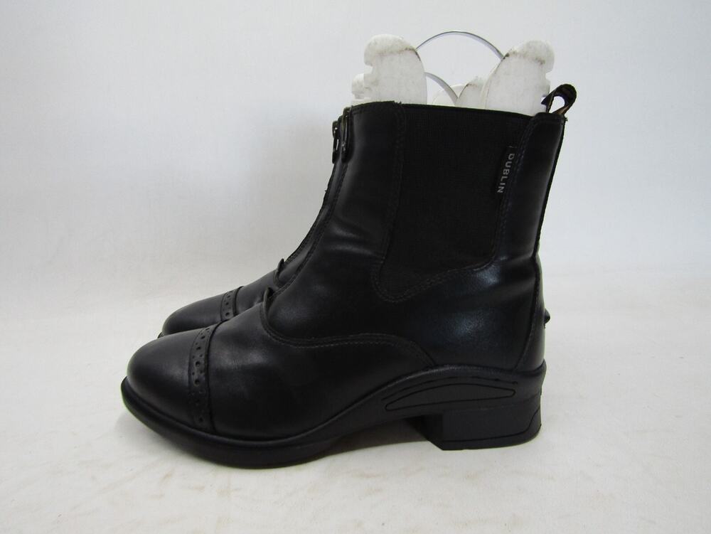 Dublin Youth Size 5 Black Leather Chelsea Comfort Ankle Winter Boots Bootie